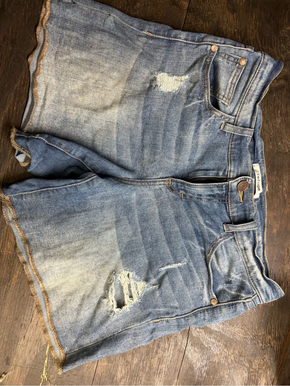 refuge Light Blue Denim Jeans